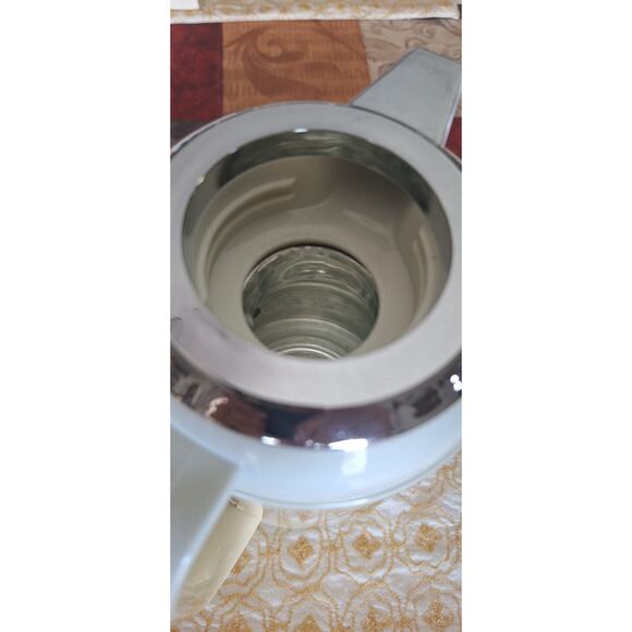 Mikasa Continental- Silk Flowers- 1 Liter Thermos- Near Mint! Carafe/Server - Picture 4 of 7